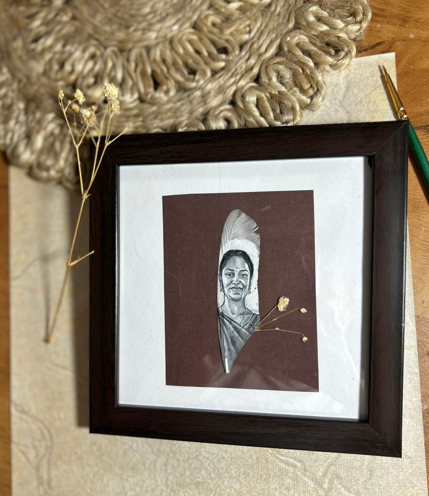 Feather Painting