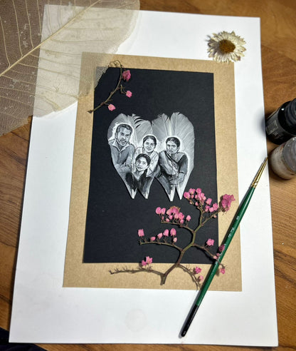 Feather Painting