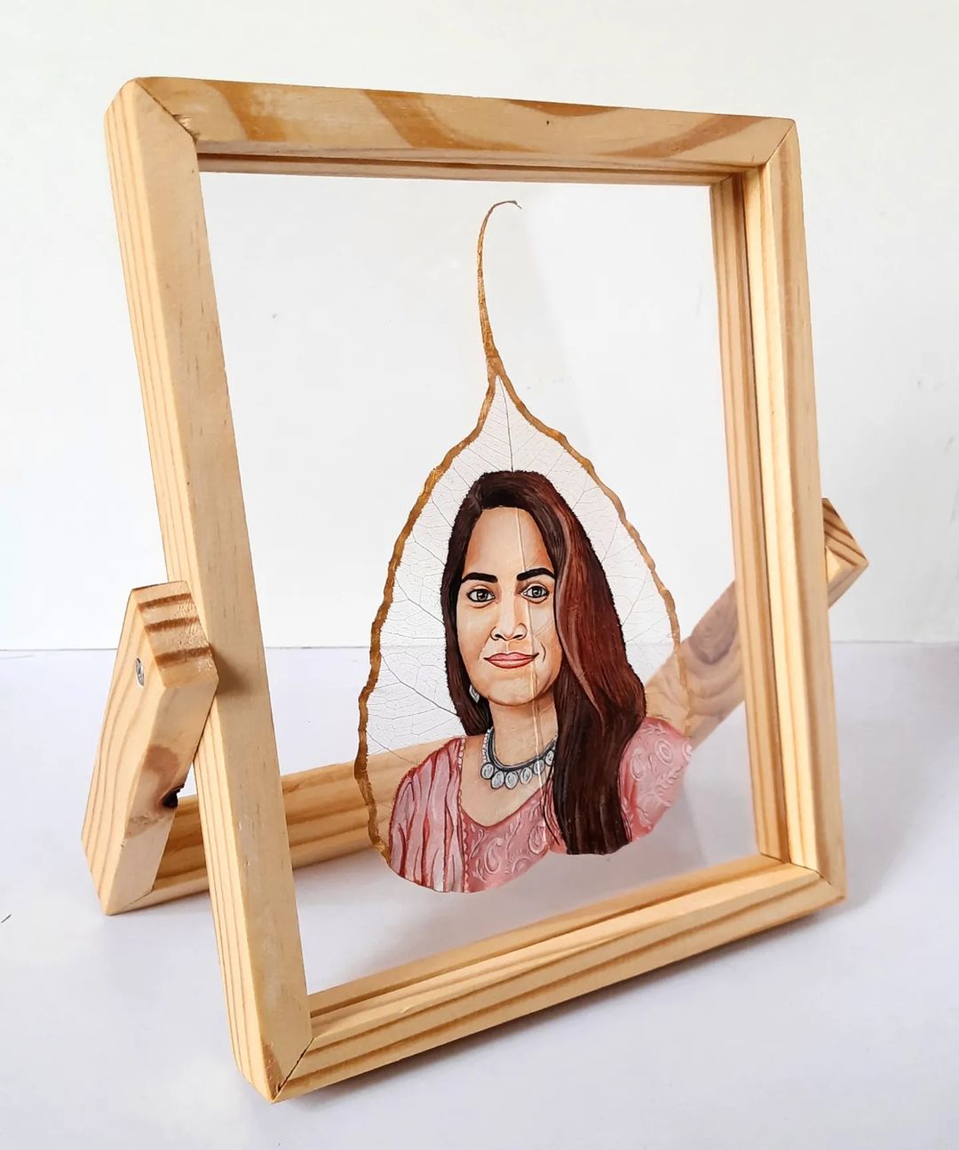 Leaf Art Painting